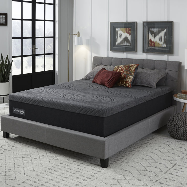 ComforPedic From Beautyrest 14'' Medium Charcoal Infused Gel Memory